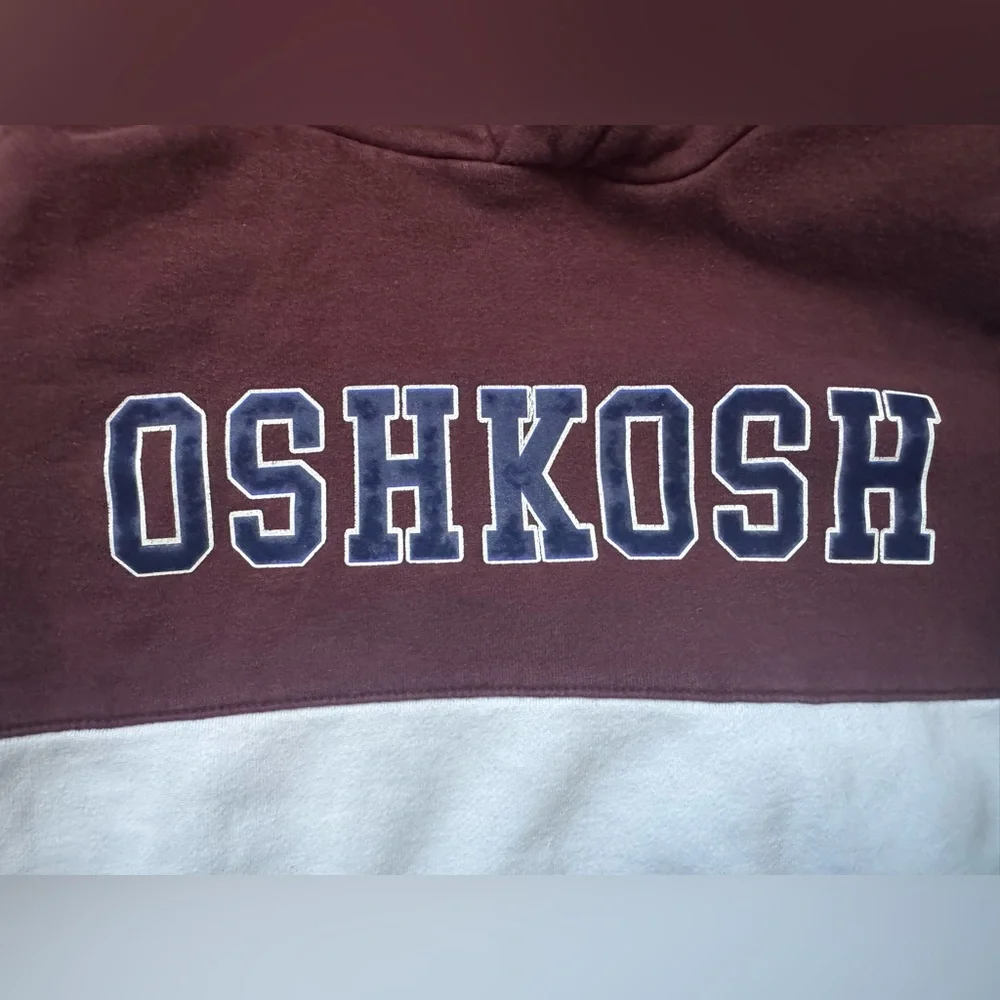OshKosh B'gosh Burgundy Fleece Jacket